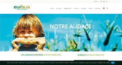 Desktop Screenshot of euralis.fr