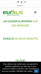 Mobile Screenshot of euralis.fr