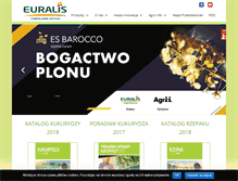 Tablet Screenshot of euralis.pl